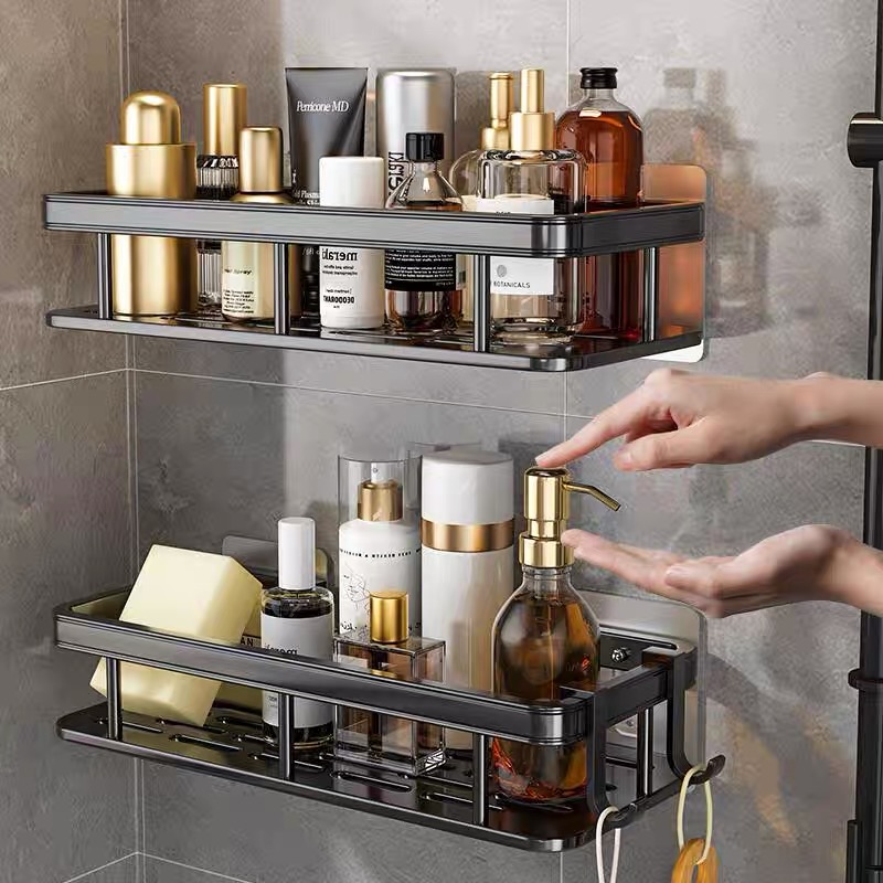 Wall-Mounted Bathroom Shelf